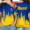 NFL Los Angeles Rams Custom Name Limited Edition One Shoulder T-Shirt