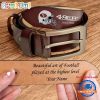 NFL San Francisco 49ers Custom Name Leather Belt
