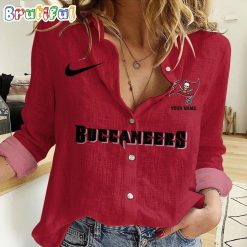 NFL Tampa Bay Buccaneers Custom Name New Edition Casual Shirt for Women