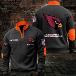 Arizona Cardinals – Quarter-Zip Sweatshirt Limited Edition with Custom Name