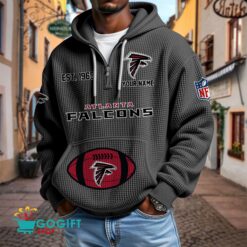 Atlanta Falcons – Waffle Hoodie Limited Edition with Custom Name