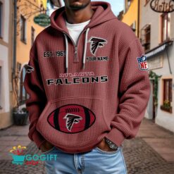 Atlanta Falcons – Waffle Hoodie Limited Edition with Custom Name