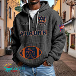 Auburn Tigers – Waffle Hoodie Special Edition with Custom Name