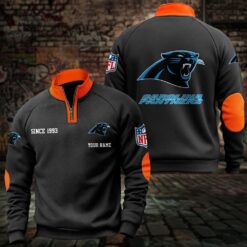 Carolina Panthers – Quarter-Zip Sweatshirt Limited Edition with Custom Name