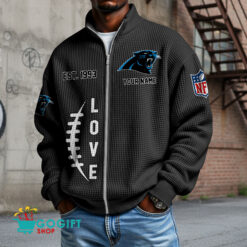 Carolina Panthers – Waffle Jacket Limited Edition with Custom Name