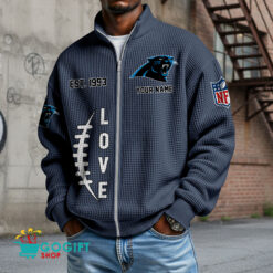 Carolina Panthers – Waffle Jacket Limited Edition with Custom Name