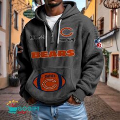 Chicago Bears – Waffle Hoodie Limited Edition with Custom Name