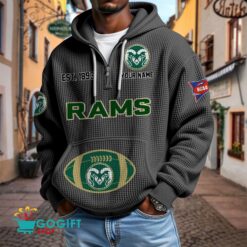 Colorado State Rams – Waffle Hoodie Special Edition with Custom Name