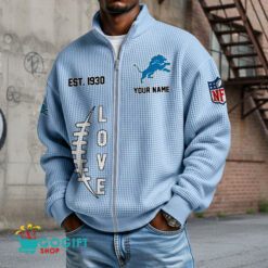 Detroit Lions – Waffle Jacket Limited Edition with Custom Name