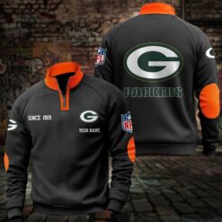 Green Bay Packers – Quarter-Zip Sweatshirt Limited Edition with Custom Name