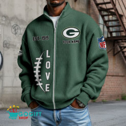 Green Bay Packers – Waffle Jacket Limited Edition with Custom Name