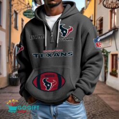 Houston Texans – Waffle Hoodie Limited Edition with Custom Name