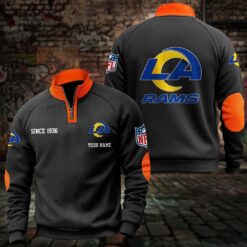 Los Angeles Rams – Quarter-Zip Sweatshirt Limited Edition with Custom Name