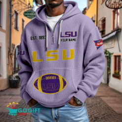LSU Tigers – Waffle Hoodie Special Edition with Custom Name