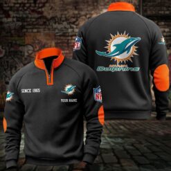 Miami Dolphins – Quarter-Zip Sweatshirt Limited Edition with Custom Name