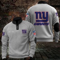 New York Giants – Quarter-Zip Sweatshirt Limited Edition with Custom Name