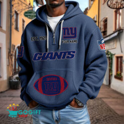 New York Giants – Waffle Hoodie Limited Edition with Custom Name
