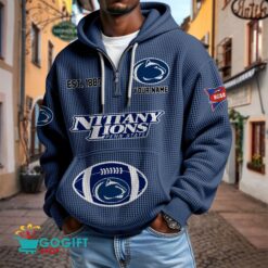 Penn State Nittany Lions – Waffle Hoodie Special Edition with Custom Name
