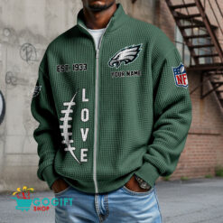 Philadelphia Eagles – Waffle Jacket Limited Edition with Custom Name