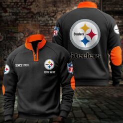 Pittsburgh Steelers – Quarter-Zip Sweatshirt Limited Edition with Custom Name
