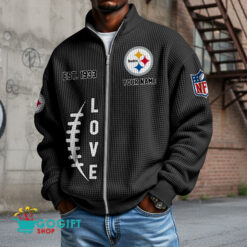 Pittsburgh Steelers – Waffle Jacket Limited Edition with Custom Name