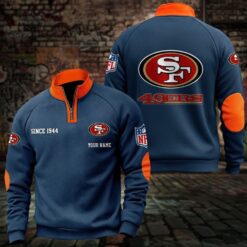San Francisco 49ers – Quarter-Zip Sweatshirt Limited Edition with Custom Name