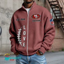 San Francisco 49ers – Waffle Jacket Limited Edition with Custom Name