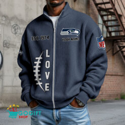 Seattle Seahawks – Waffle Jacket Limited Edition with Custom Name