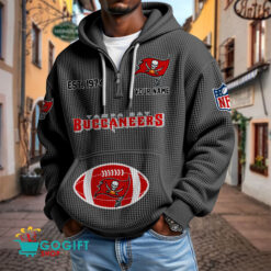 Tampa Bay Buccaneers – Waffle Hoodie Limited Edition with Custom Name