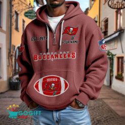 Tampa Bay Buccaneers – Waffle Hoodie Limited Edition with Custom Name
