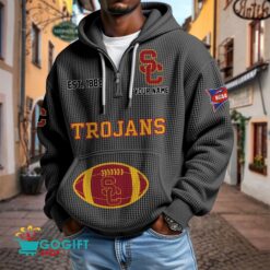 USC Trojans – Waffle Hoodie Special Edition with Custom Name